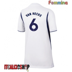 Tottenham Hotspur Jan Paul van Hecke #6 Prima Maglia Femmina 2026-27 Manica Corta